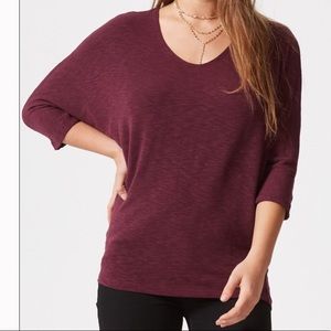 Lightweight Dolman sleeve sweater xl